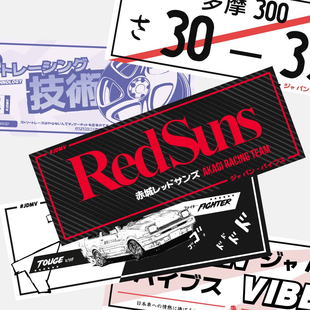 Pack Stickers Street Racing