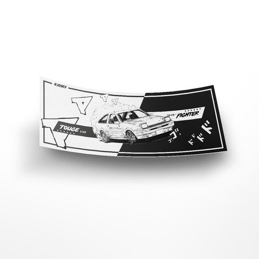 Sticker - AE86 Touge Fighter